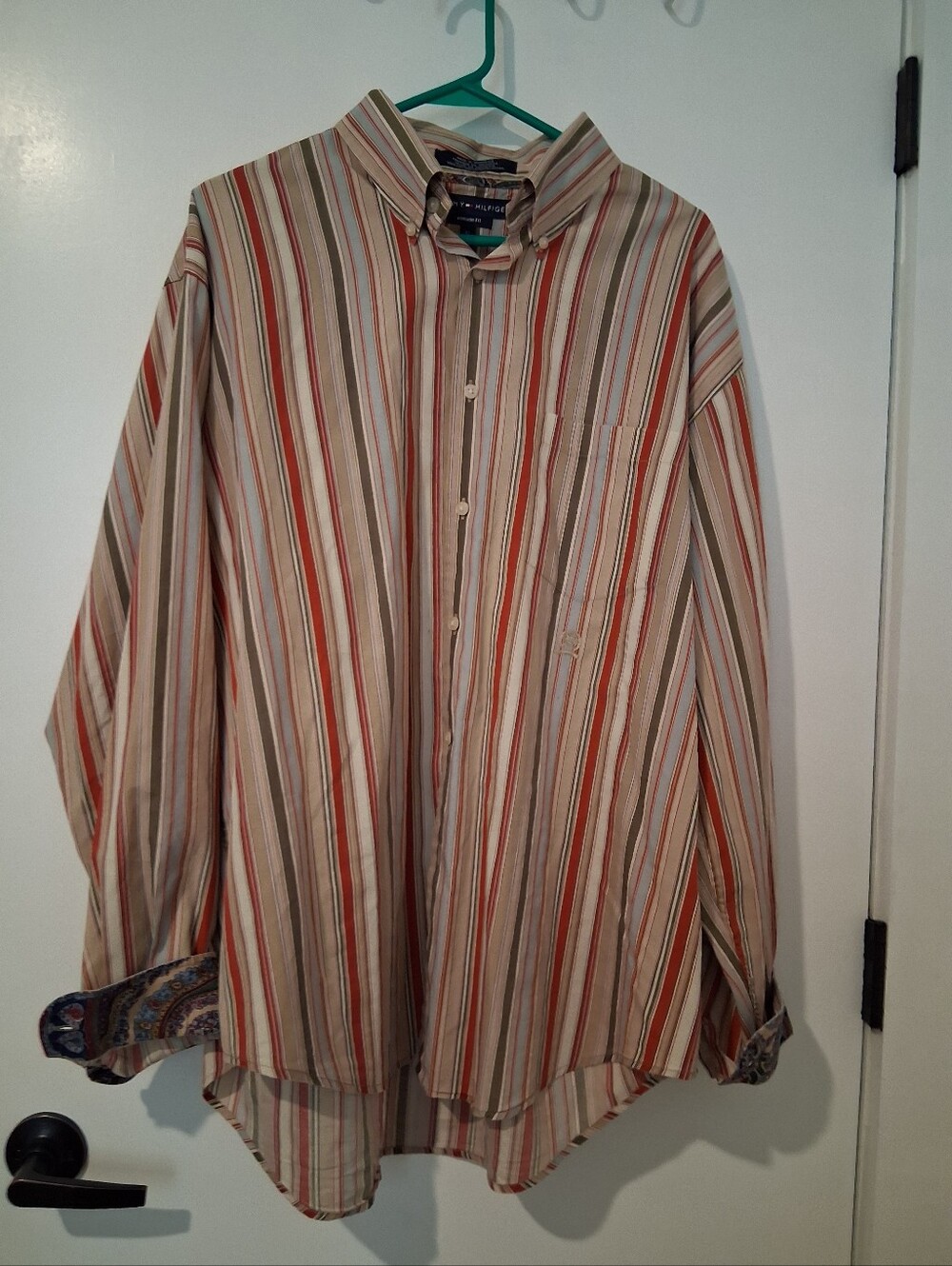 Tommy Hilfiger Button Down Shirt Vintage Fit